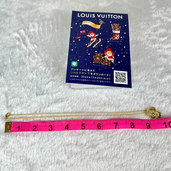 Louis Vuitton Vivienne Mascot auth Stickers, handmade necklace, phone pop socket - Picture 8 of 8